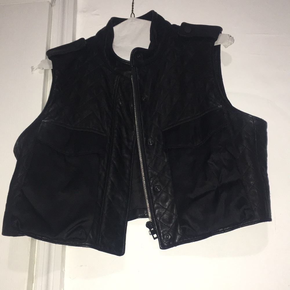 Rag and bone leather jacket